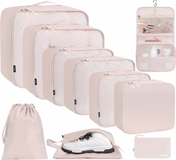 Packing Cubes Various Sizes Packing Organizer for Travel Accessories